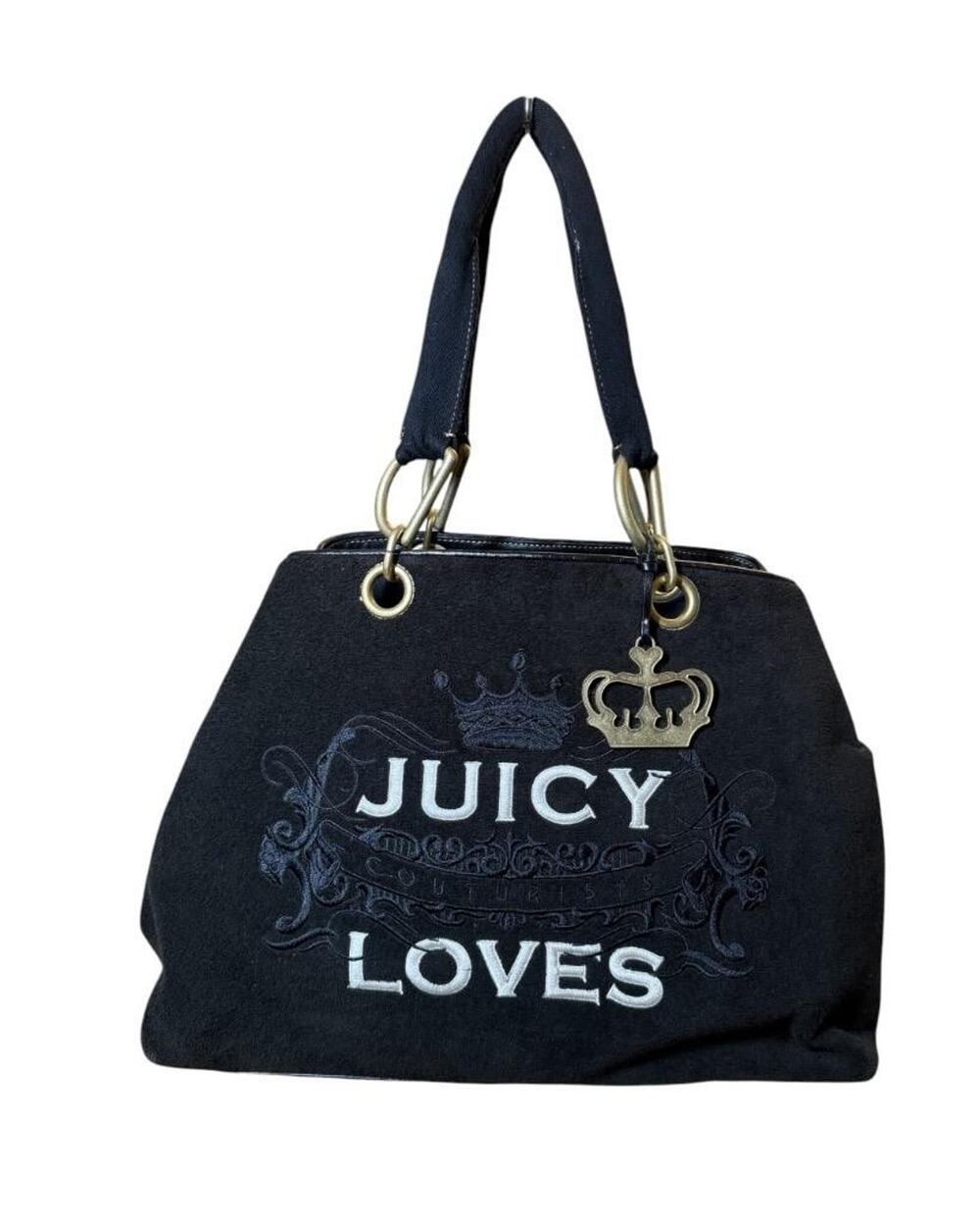 Juicy Couture Loves Large Satchel Tote Bag